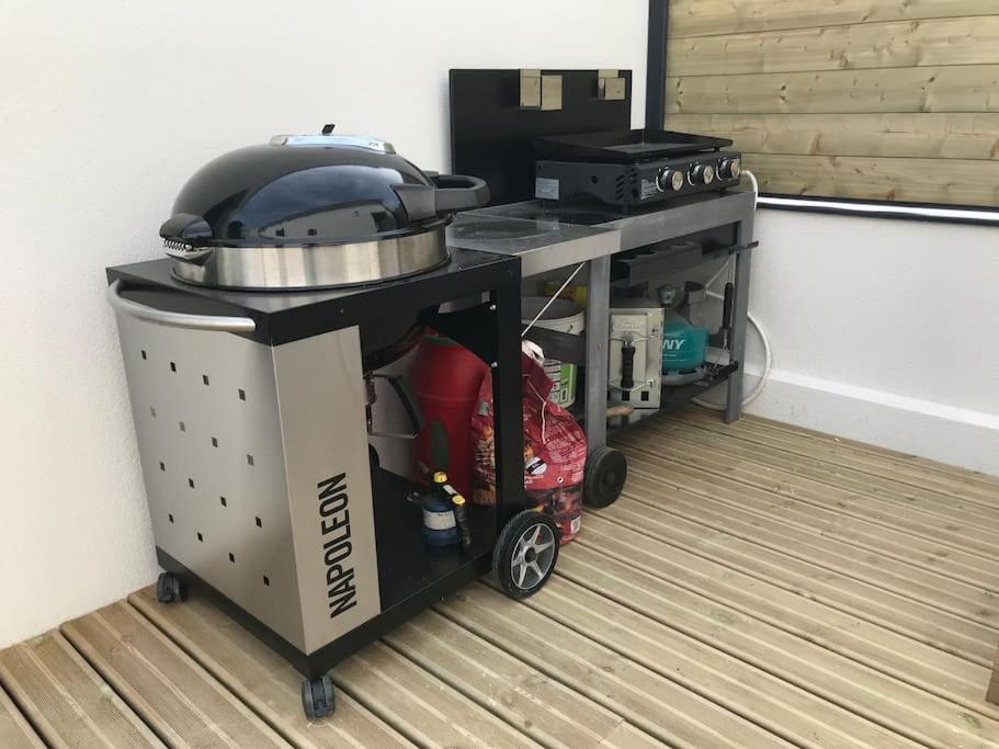 Maison 10 Pers En Bord De Mer Avec Piscine Chauffee Toute L'Annee, Spa Et Hamman Surzur Exteriör bild