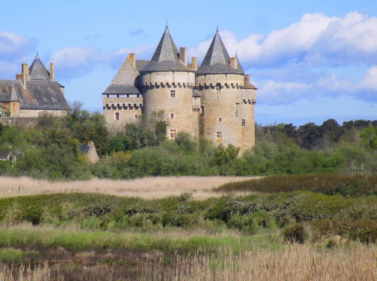 Maison 10 Pers En Bord De Mer Avec Piscine Chauffee Toute L'Annee, Spa Et Hamman Surzur Exteriör bild